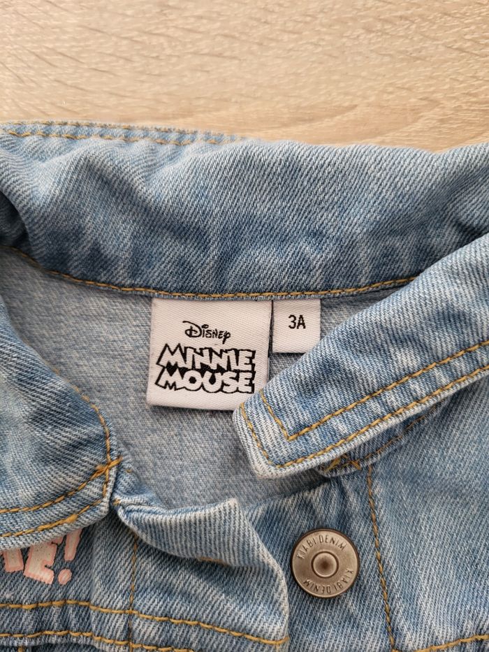Veste jean minnie - photo numéro 3