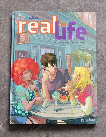 Real Life Tome 4 - Le Jour Où Je L'embrasserai Alberto Zanon (Illustrations), Pat Perna (Traduction)