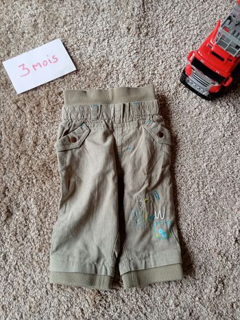 Pantalon 3 mois