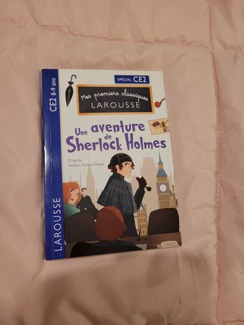 une aventures de sherlock holmes Ce2  (3e)