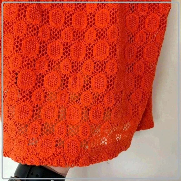 Crop top orange taille s cache cache - photo numéro 5