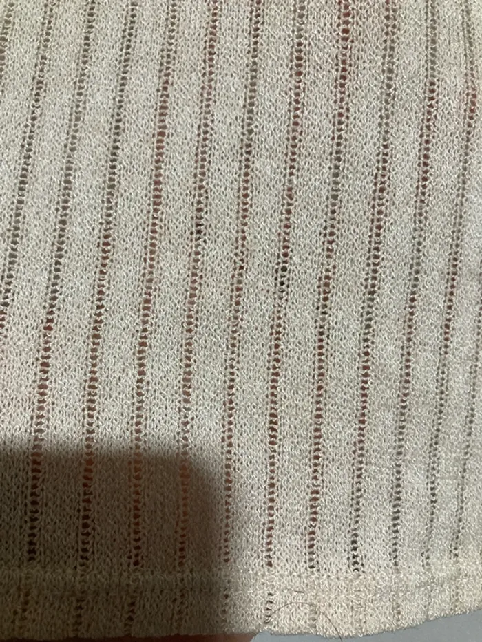 Top sans manches col roulé beige H&M XS – Très bon état - photo numéro 2