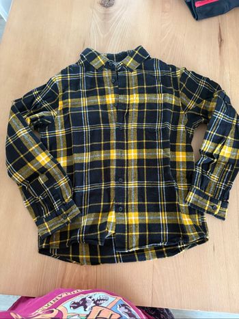 Chemise à carreaux
