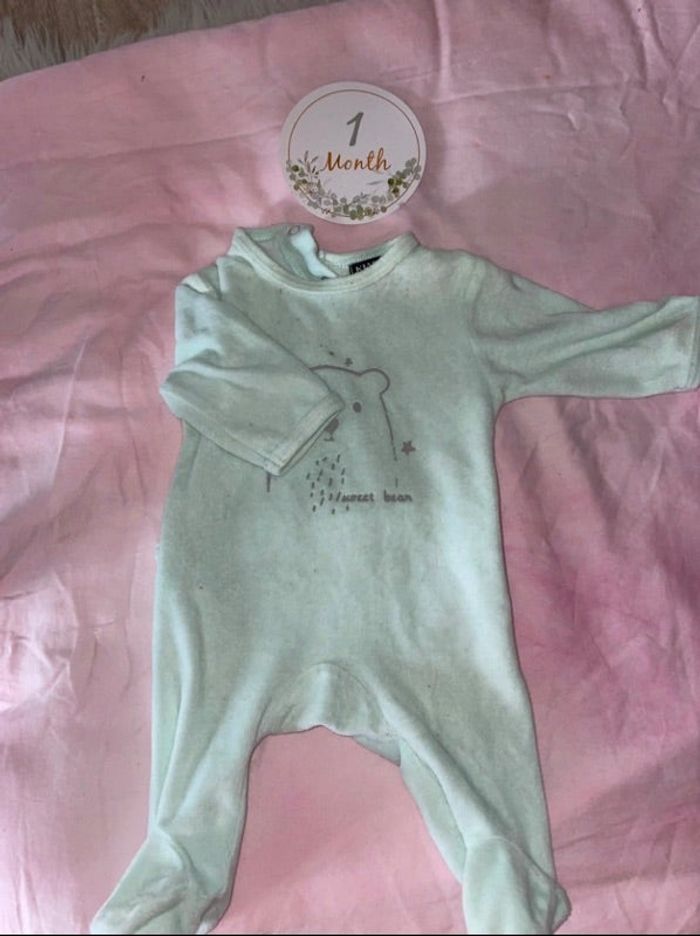 Pyjama bébé 1mois