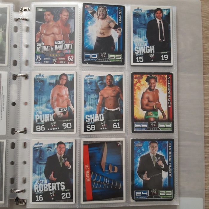 Lot de 88 cartes de catch - photo numéro 4