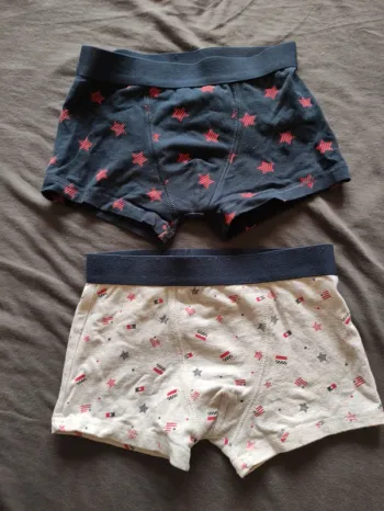 Lot de deux boxers