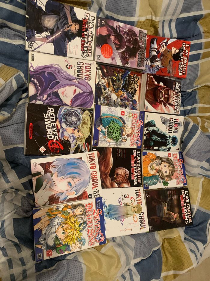 Lot mangas - photo numéro 2