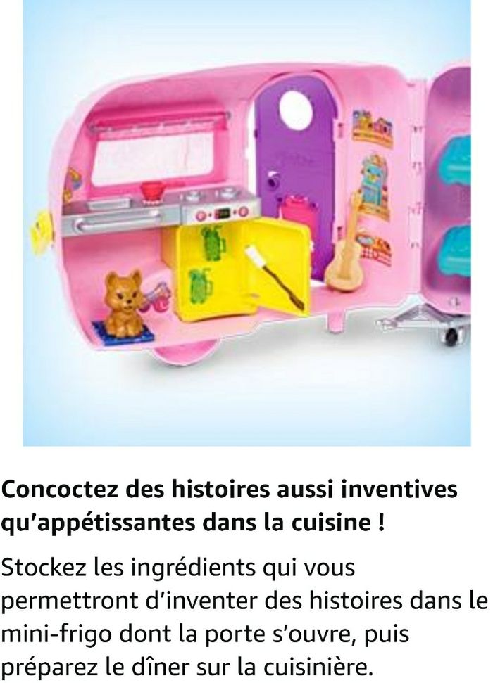 BARBIE SHELSEA SA VOITURE SA CARAVANE ET ACCESSOIRES - photo numéro 10