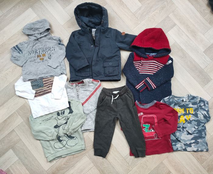 Gros lot vêtements garçon 2 ans automne-hiver 🍂