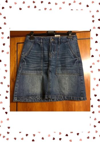 Jupe en jean 36 Camaïeu