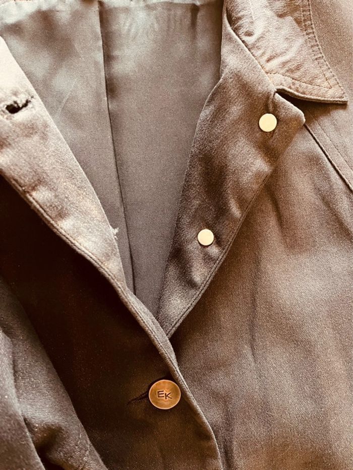 Veste marron Eva Kayan Taille 42 - photo numéro 9