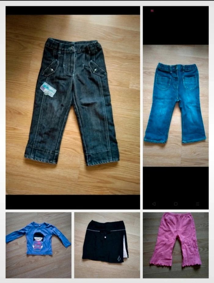 Lot vêtements fille. taille 2 ans. et une paire de bottines pointure 24 - photo numéro 3