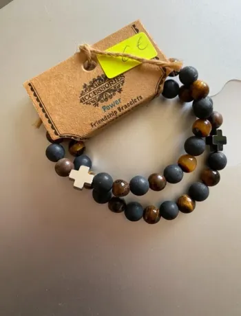 Bracelets couples amitiés pour deux personnes.