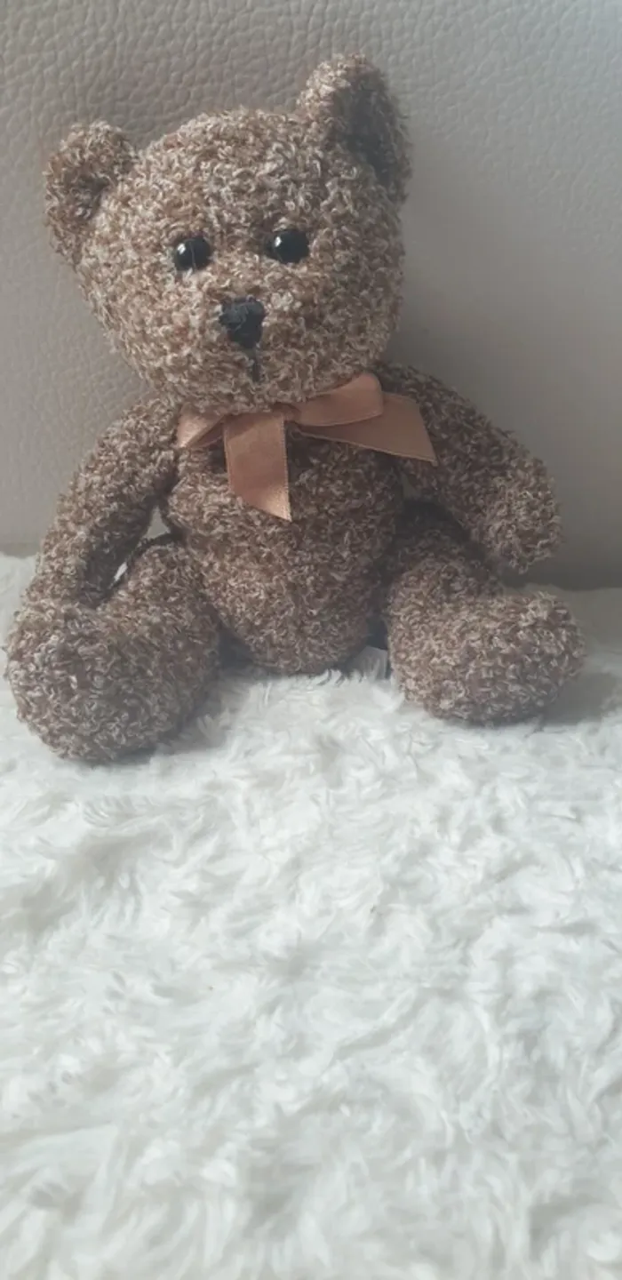 Peluche ourson brun