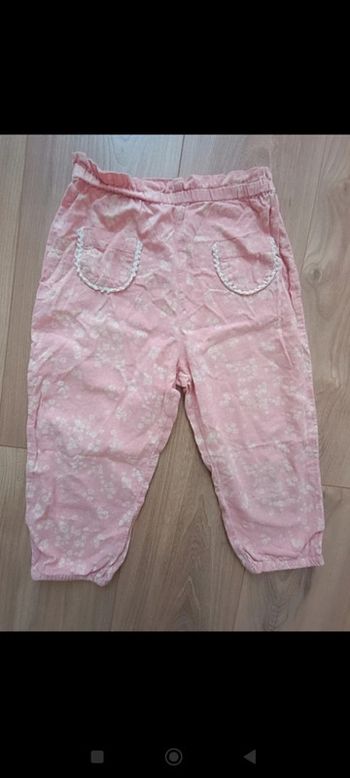 Pantalon large 3-4 ans