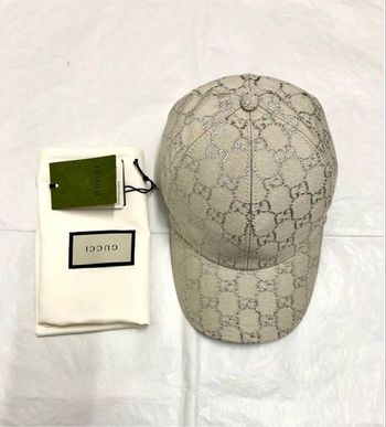 Casquette Gucci Lame blanche