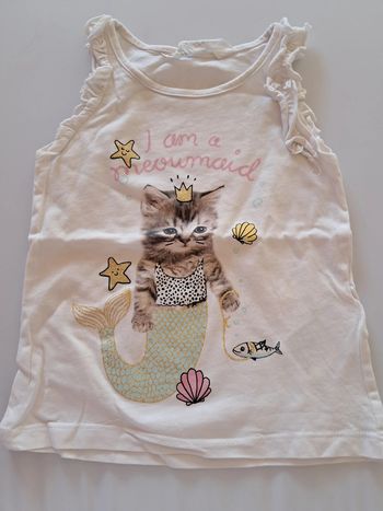 tee shirt débardeur fille 2 ans h&m