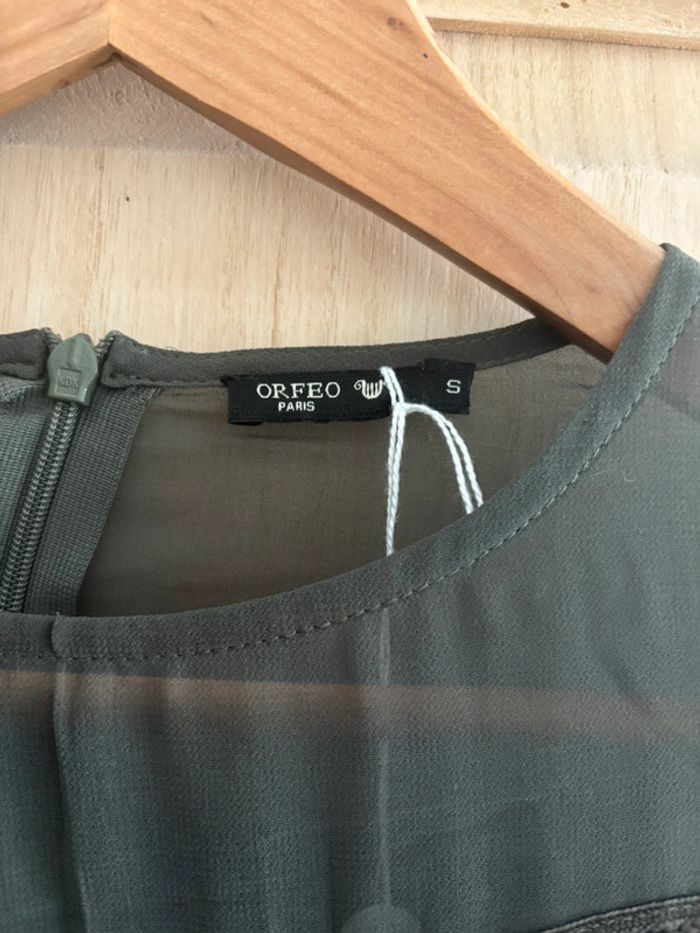 Robe gris vert Orfeo taille S - photo numéro 3