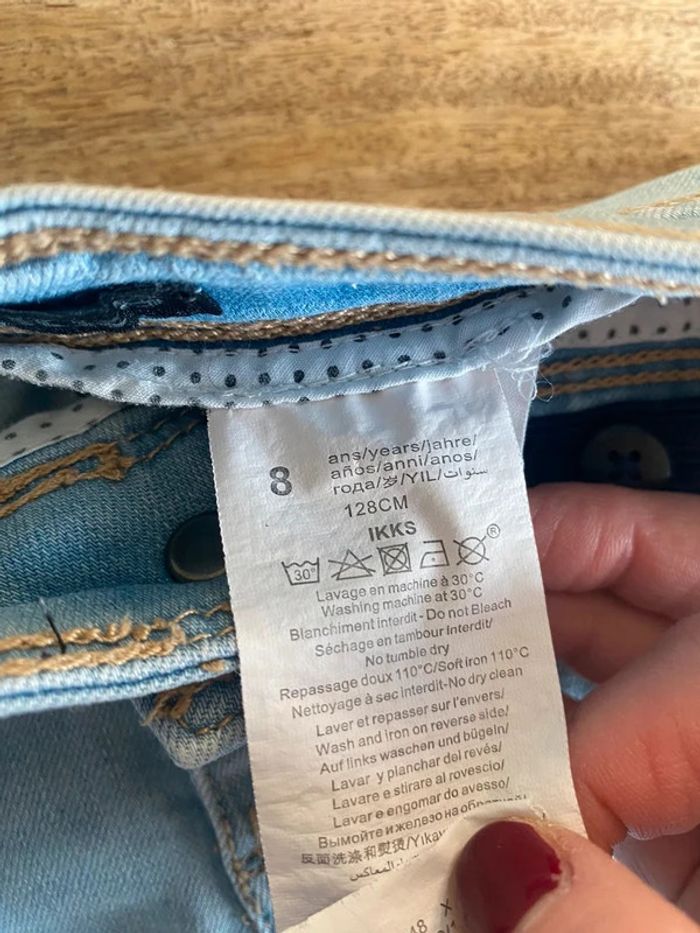 Jeans IKKS skinny fit 8 ans - photo numéro 5