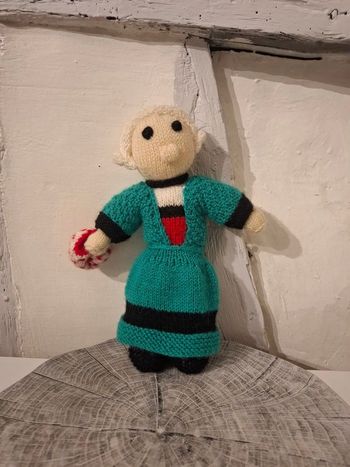 Peluche Bécassine en crochet
