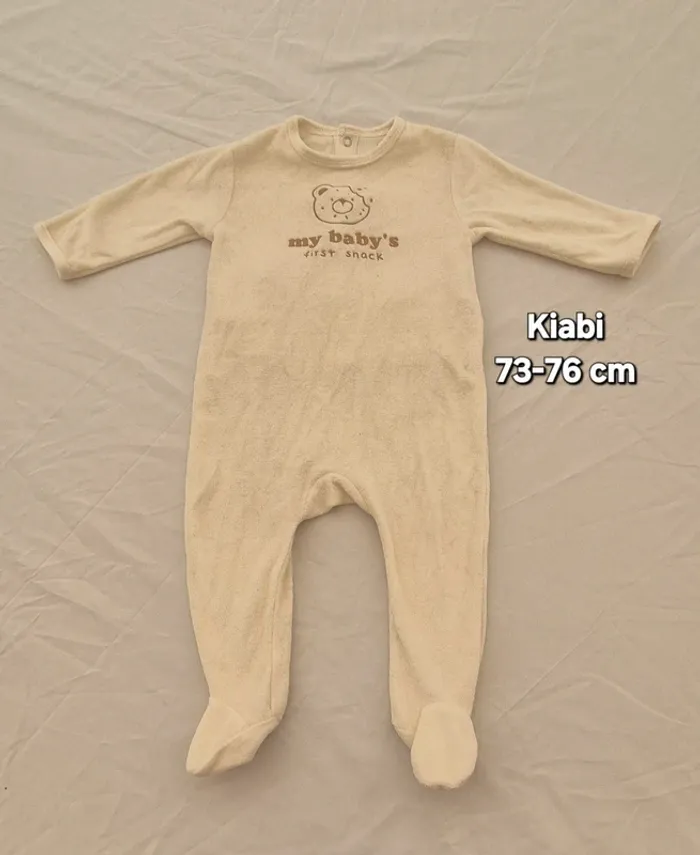 Pyjama Kiabi 73-76 cm