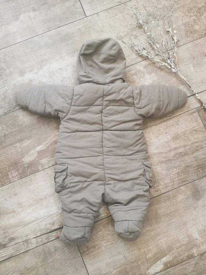 🌿Combinaison bébé chaude taupe 56cm - photo numéro 12