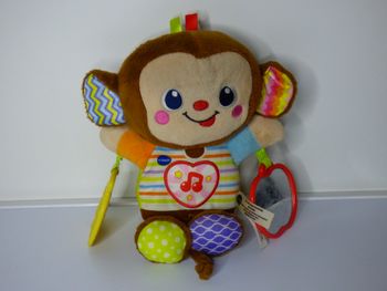 Peluche d'éveil Noé , P'tit singe d'activité VTech