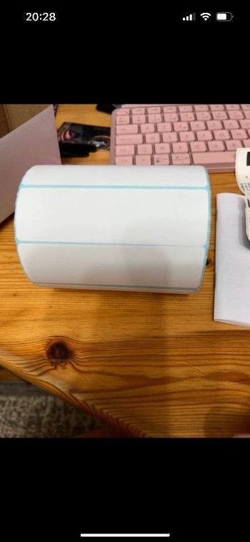 Étiquettes thermiques