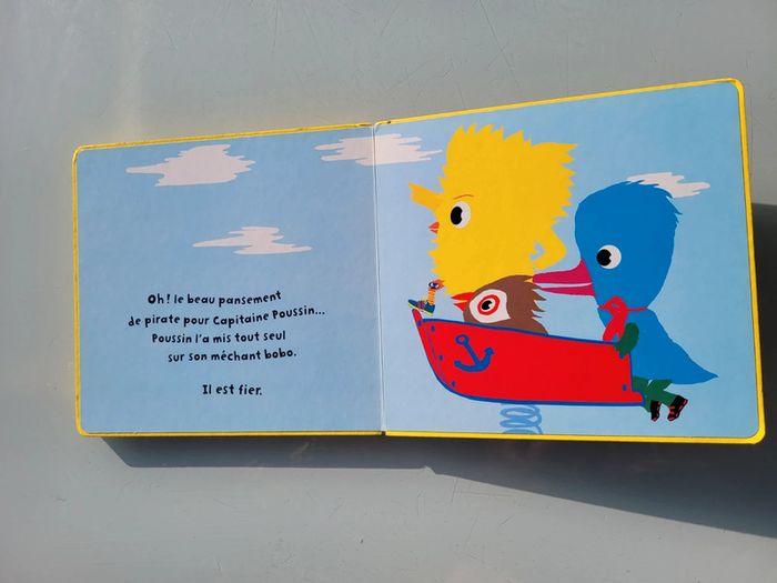 Livre tout carton 🐥 Le Bobo de Poussin 🩹 50 - photo numéro 8