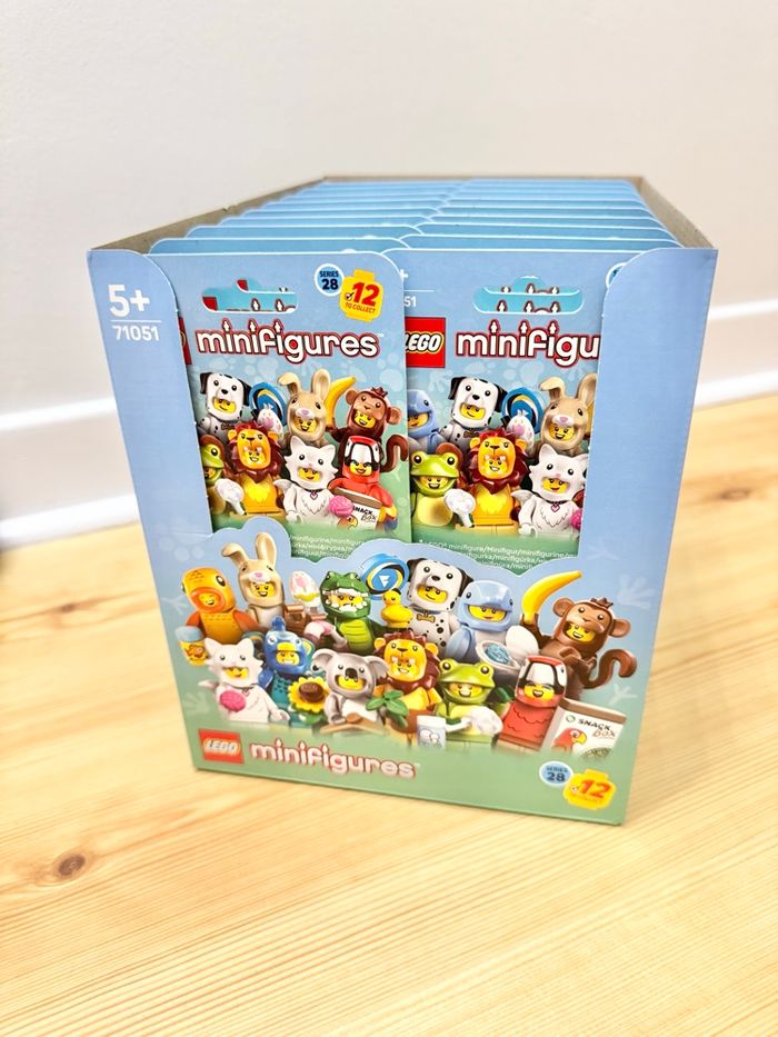 Lego Figurines Série 28 : Déguisements Animaux (Réf. 71051), 1 Série Complète de 12 boîtes identifiées NEUVES - photo numéro 2