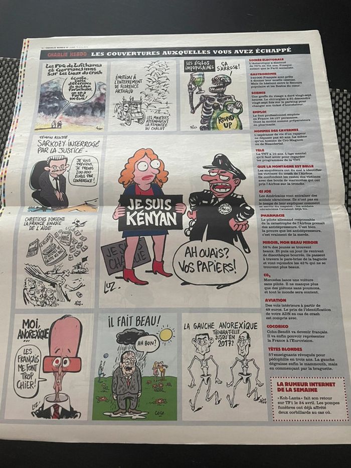 Charlie Hebdo n°1185 - 8 avril 2015 - Édition collector - photo numéro 2