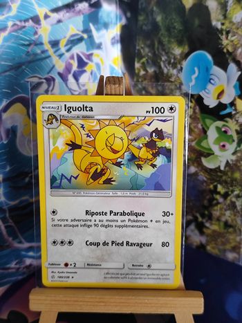 Iguolta 180/286 rare  éclipse cosmique