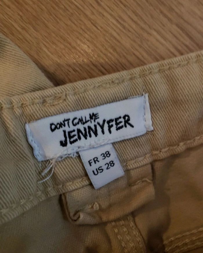Short beige taille 38 jennyfer - photo numéro 3