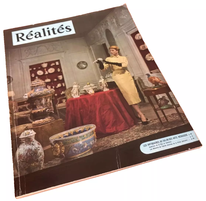 Réalités (Mars 1954) Les Antiquaires Au Salon Des Arts Ménagers