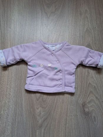 Gilet naissance 44 cm In Extenso 