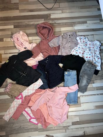 Lot de 15 vêtements bébé fille 3 mois