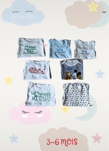 Lot de bodys 3 mois
