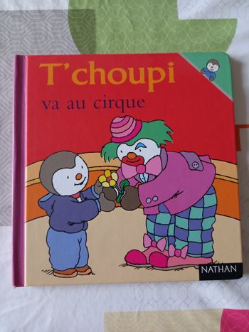 Livre T'choupi