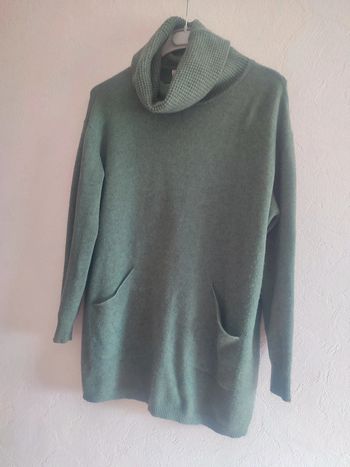 Pull d'hiver avec col taille Unique