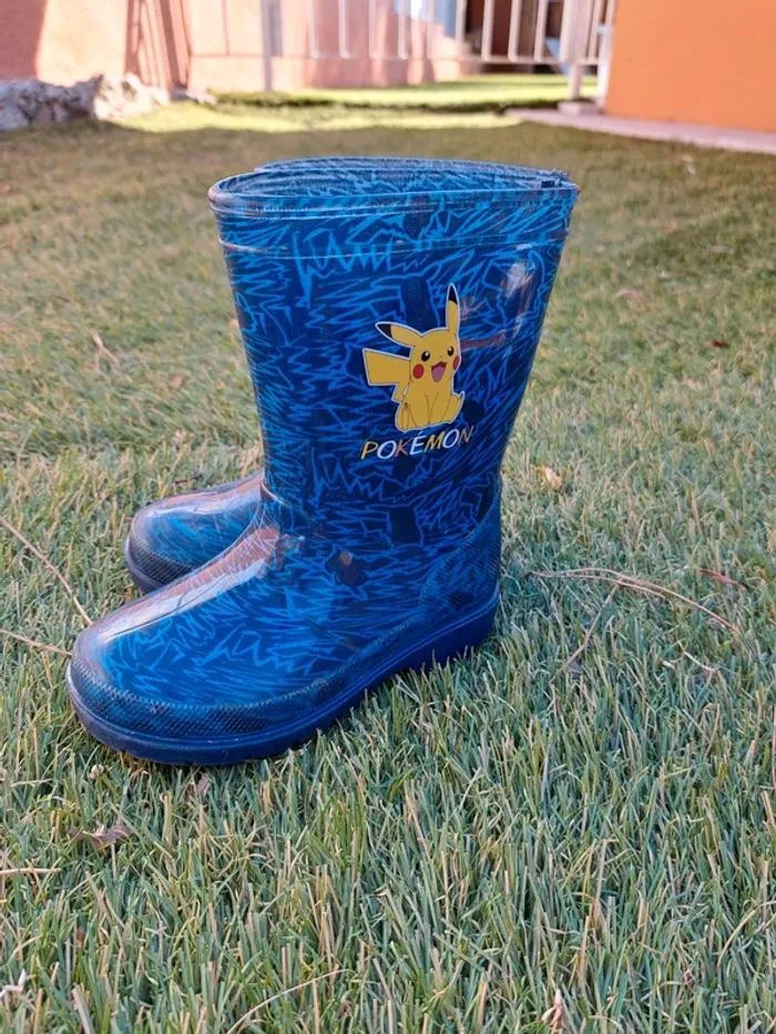 Bottes en caoutchou 25 Pokemon Pikachu