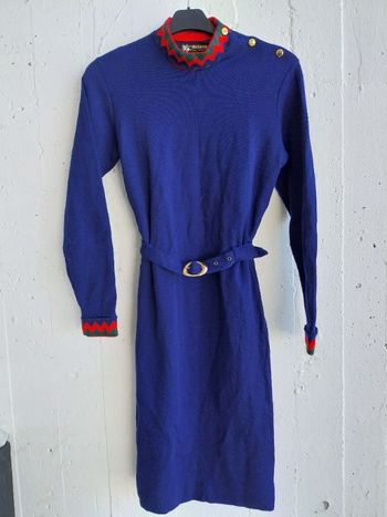 Robe maille Col montant 100% vintage 1960/1970