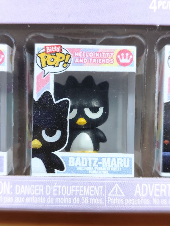 Pack 4 Funko Bitty Pop! Hello Kitty & Friends (Inclus CHASE) - photo numéro 4