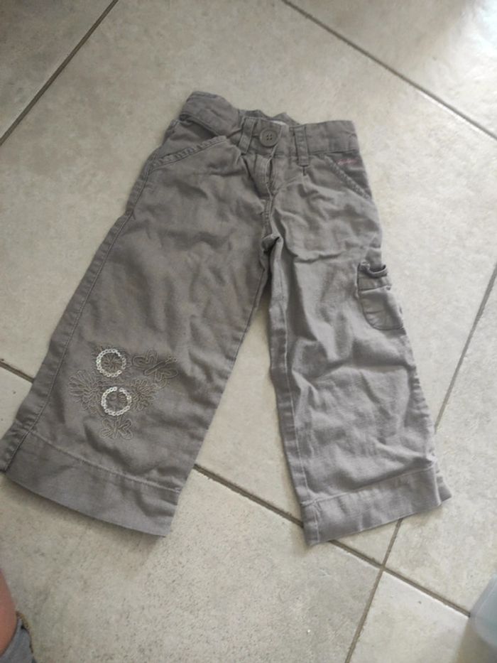 Pantalon en lin pick ouic 2 ans