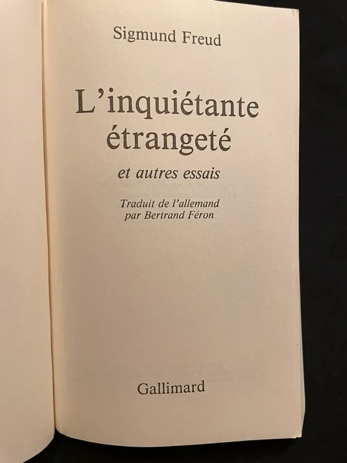 L’Inquiétante étrangeté de Sigmund Freud - photo numéro 3