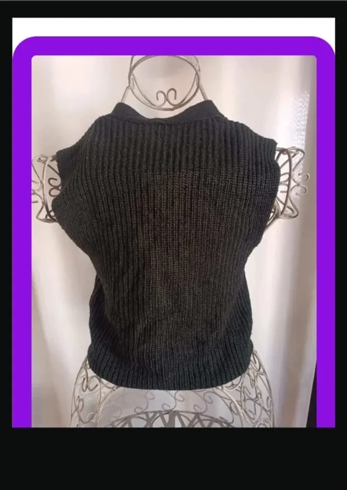 Gilet court taille xs - photo numéro 2