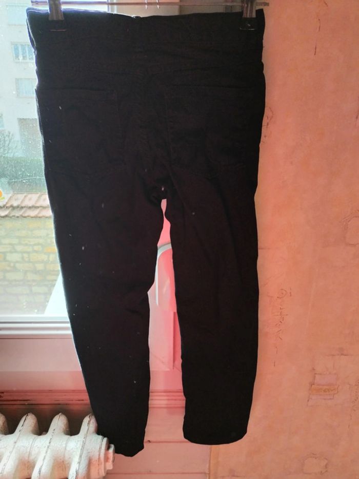 Pantalon jean noir 7 ans - photo numéro 6