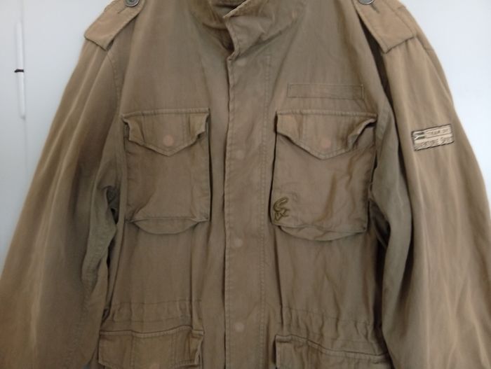 Manteau veste kaki beige M - photo numéro 3