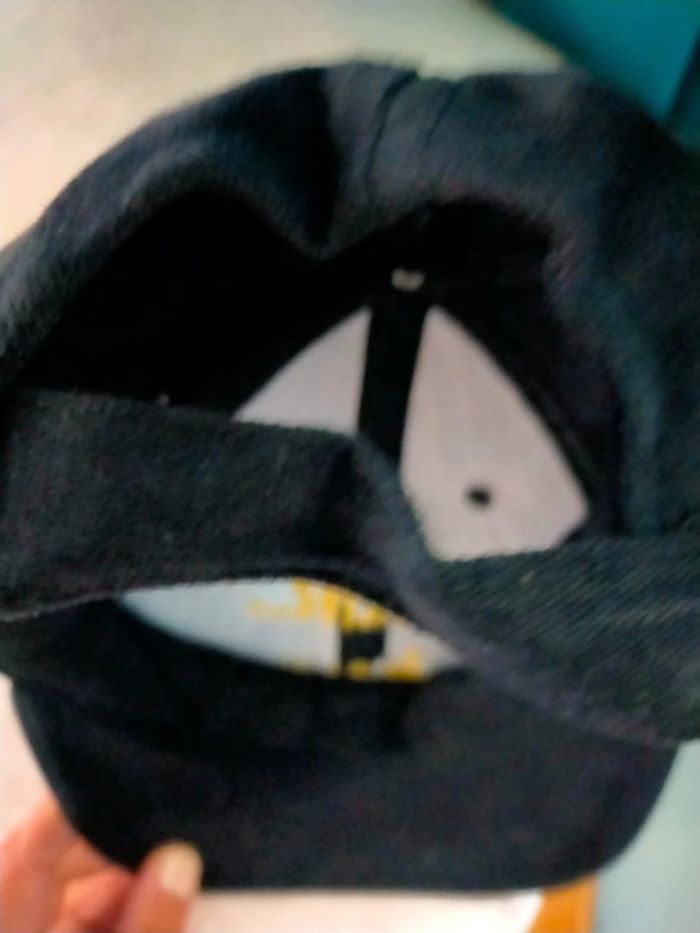 Casquette noire : Souriez vous êtes filmés – Taille 58 - photo numéro 4