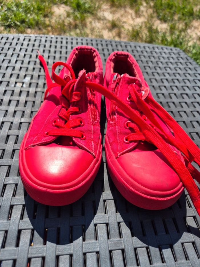 Chaussure Tams rouge pointure 33 - photo numéro 13