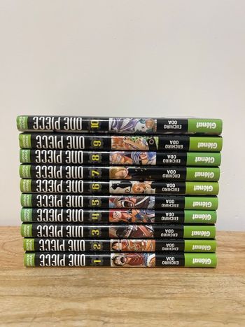 Manga One Piece 1 à 10